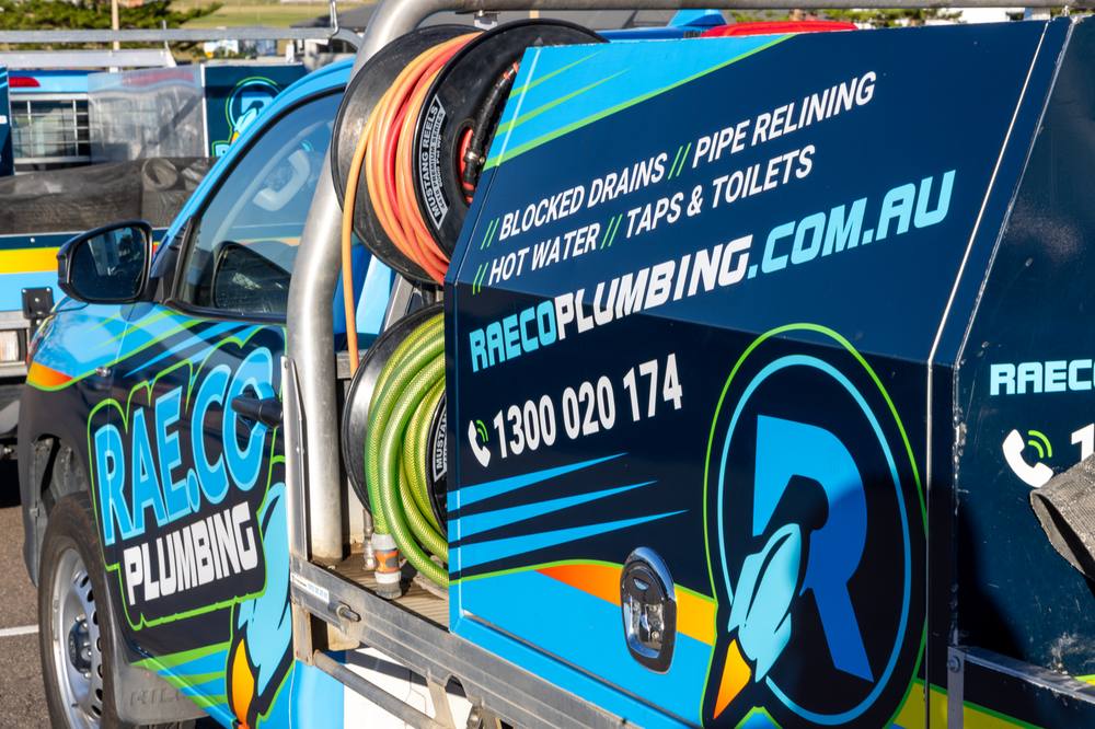 Rae.co trucks on the coast road